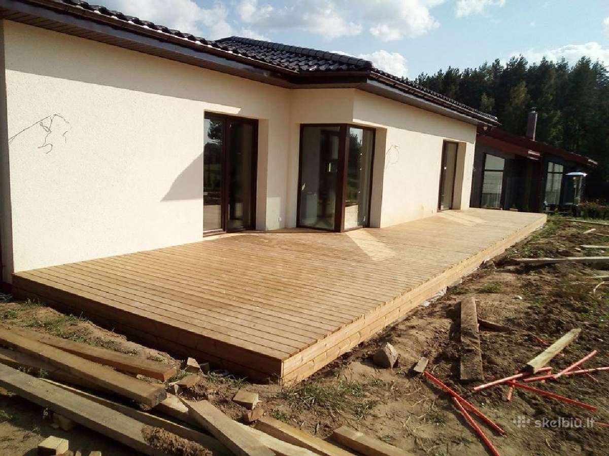 Stoginės . Terasų montavimas.terasos nuo 60 eu/m2 - nuotraukos Nr. 6
