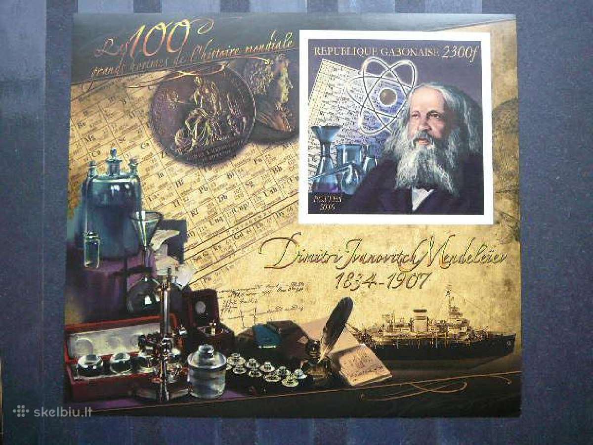 Izymus zmones D. Mendelejev svarus gb1310a/b - nuotraukos Nr. 2