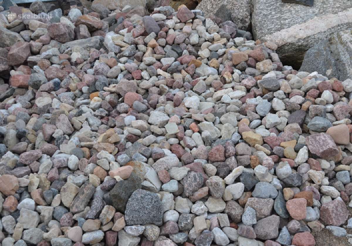 Skalda,juodžemis,smėlis,žvyras,akmenys,žvirgždas. - nuotraukos Nr. 8