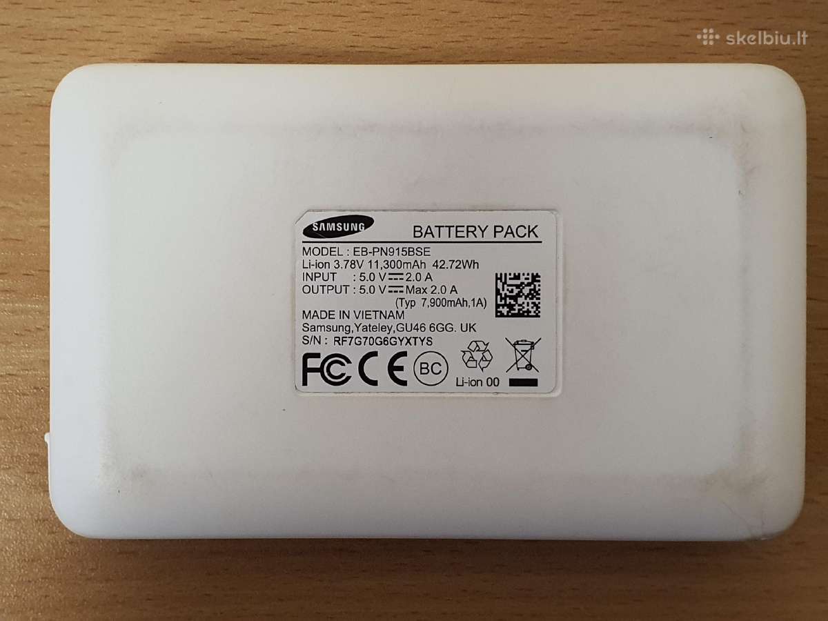Parduodu Samsung Battery Pack 11300 mah - nuotraukos Nr. 2