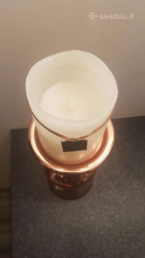 Keramikinė žvakidė su LED žvake - nuotraukos Nr. 4