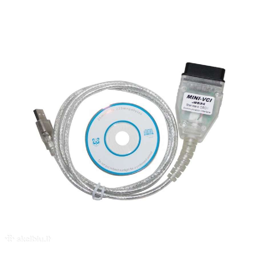 Nauja Mini Vci obd toyota, Lexus, Scion. Tik 35 eu