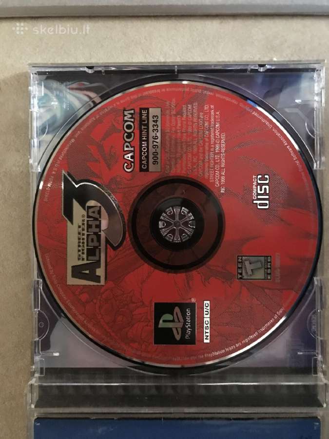 Street Fighter Alpha 3 (Sony Playstation 1) -Ntsc - nuotraukos Nr. 7
