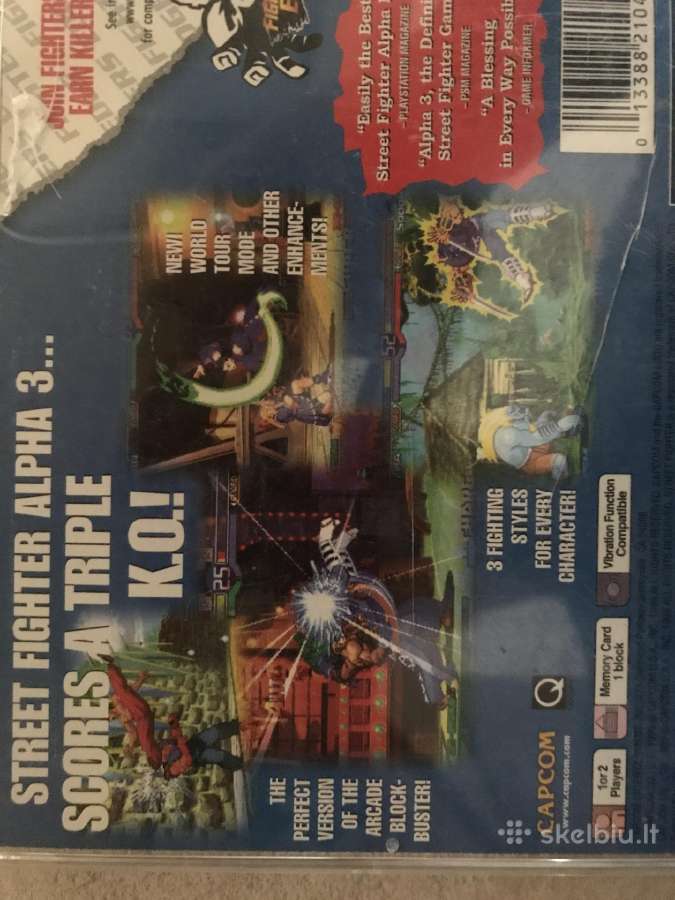 Street Fighter Alpha 3 (Sony Playstation 1) -Ntsc - nuotraukos Nr. 11