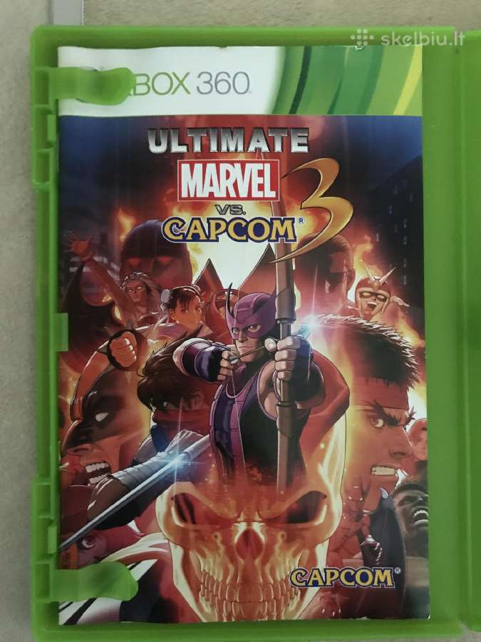 Parduodu xbox360 zaidima Ultimate marvel vs capcom - nuotraukos Nr. 5
