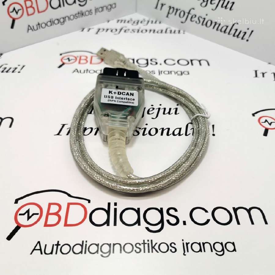 Bmw Inpa K + Dcan diagnostikos iranga