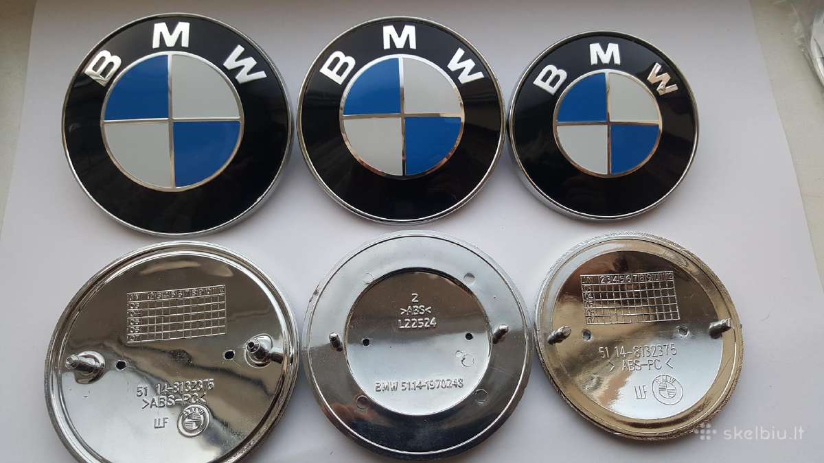 Bmw zenkliukai emblemos visiem modeliams 7€ - nuotraukos Nr. 2