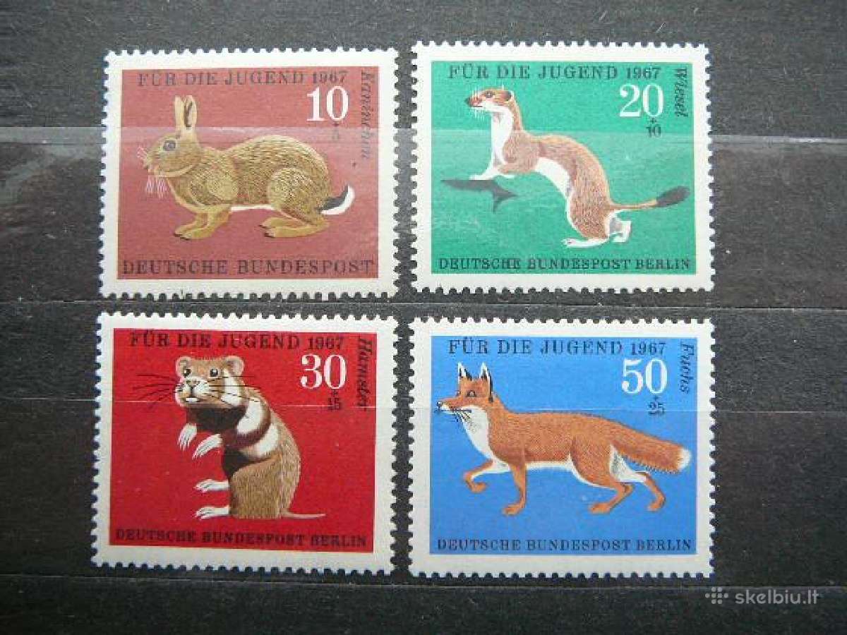 Kiskis Lape Kiaune Vokietija (Berlynas) 1967 br299