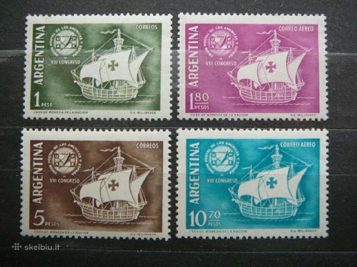Burlaiviai Laivai Argentina svarus alb341