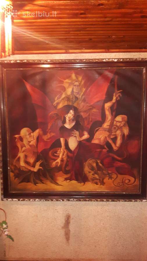 Didelis paveikslas 1m50cmx1m40cm - nuotraukos Nr. 12