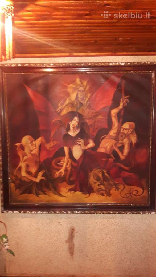 Didelis paveikslas 1m50cmx1m40cm - nuotraukos Nr. 17