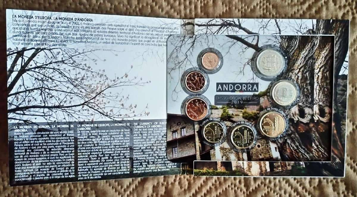 Andoros proginės ir apyvartinės monetos - nuotraukos Nr. 31