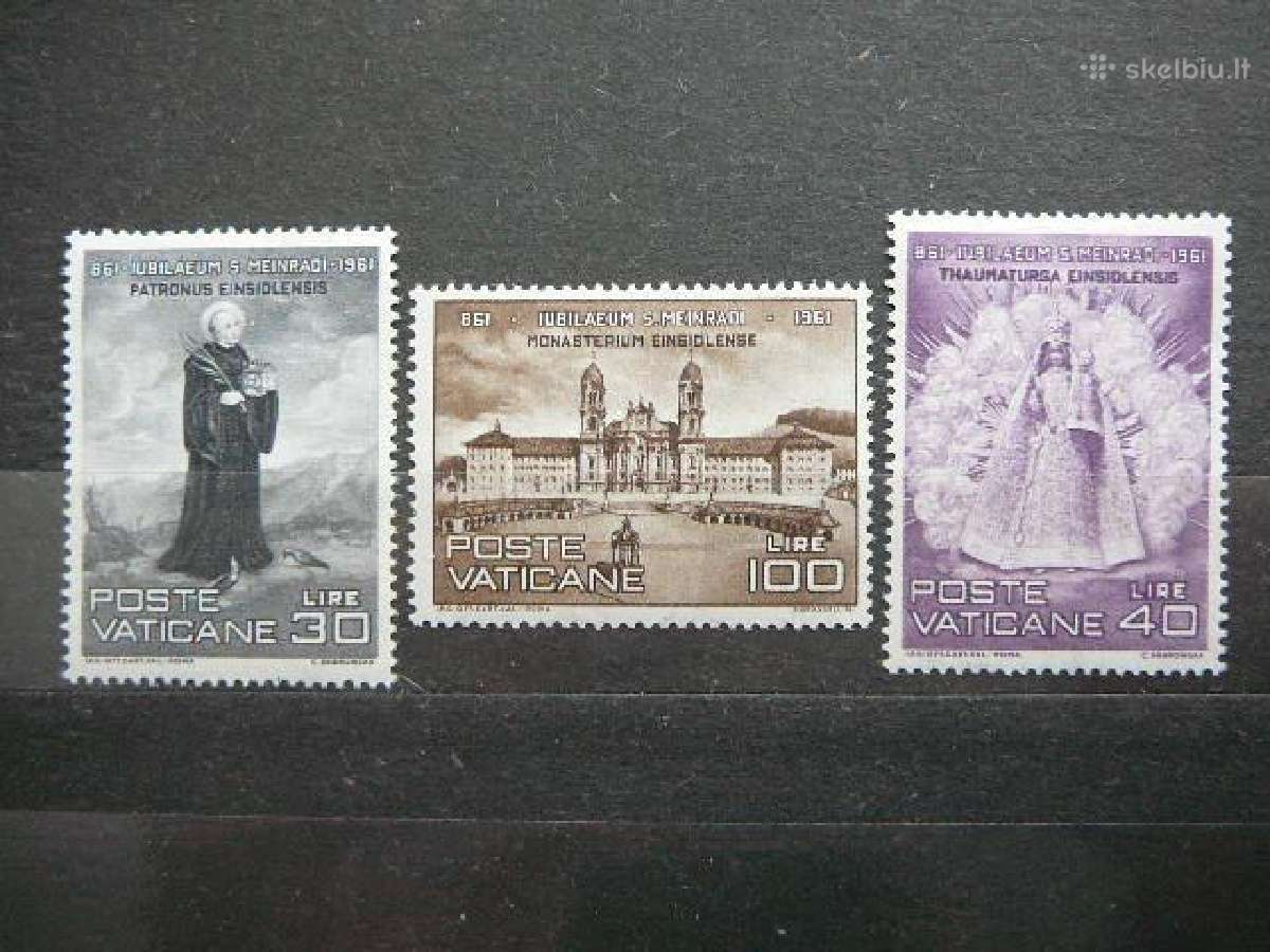 Apastalas Meinrad Vatikanas 1961 mnh vt611