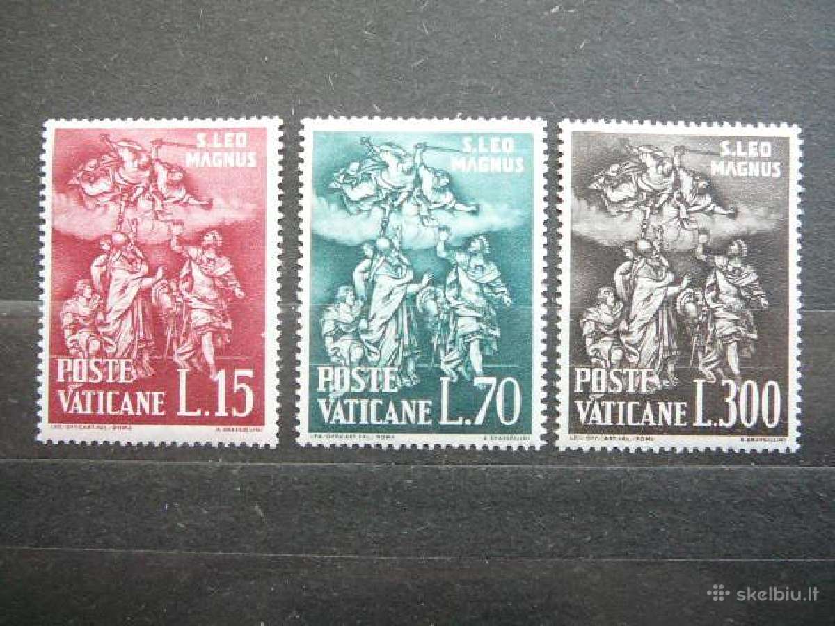 Popiezius Bazilika Vatikanas 1961 mnh vt612
