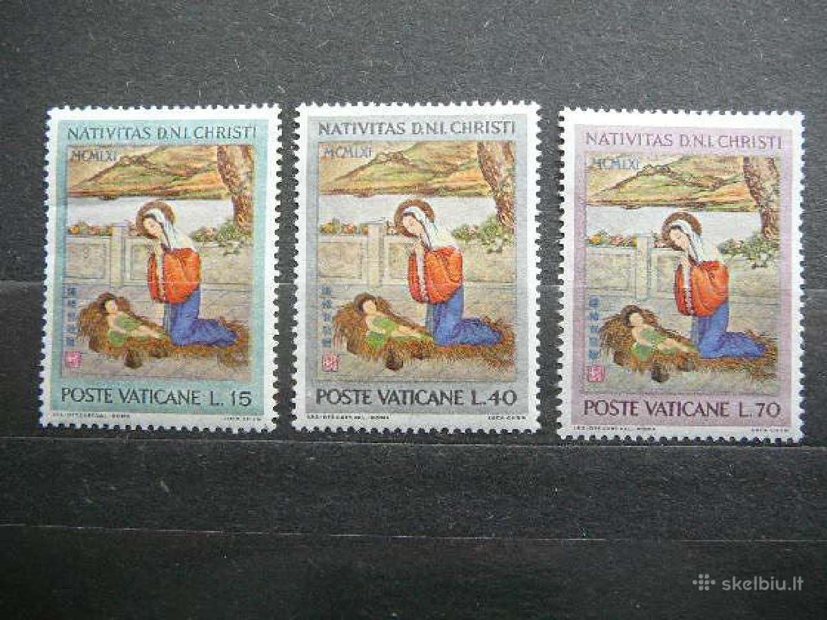 Sventos Kaledos Vatikanas 1961 mnh vt617