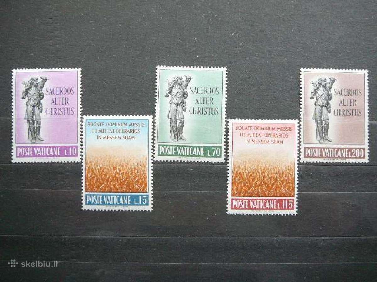 Kunigo pašaukimas Vatikanas 1962 mnh vt622