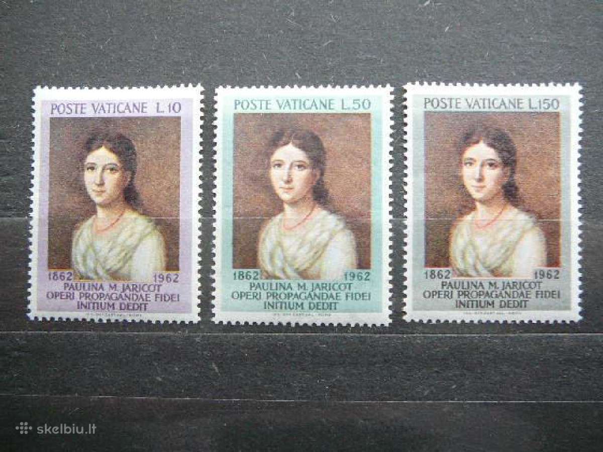 P. M. Jaricot Vatikanas 1962 mnh vt624