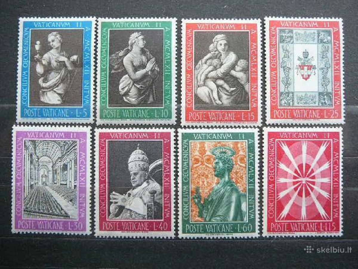 Daile Rafaelis Popiezius Vatikanas 1962 mnh vt626