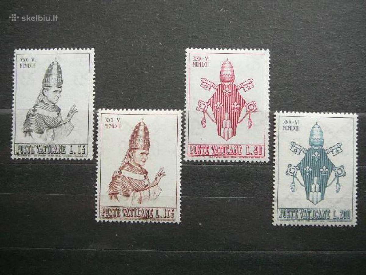 Popiezius Vatikanas 1963 mnh vt634