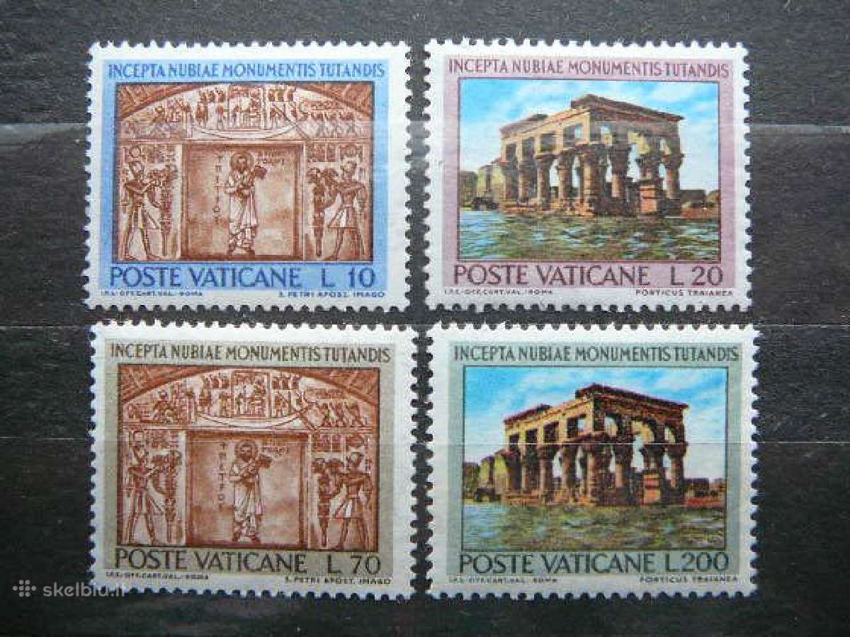 Architektura Vatikanas 1964 mnh vt642