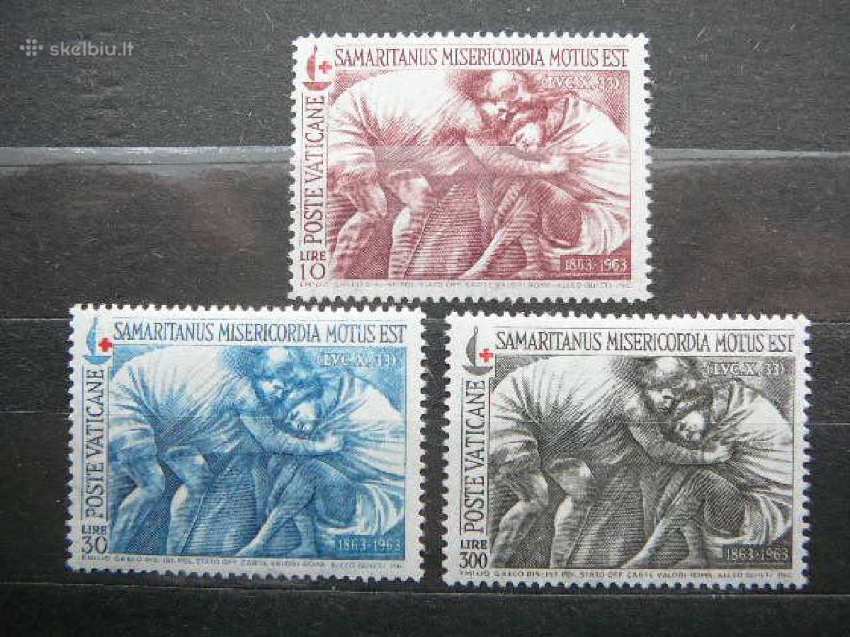 Raudonasis Kryzius Vatikanas 1964 mnh vt645