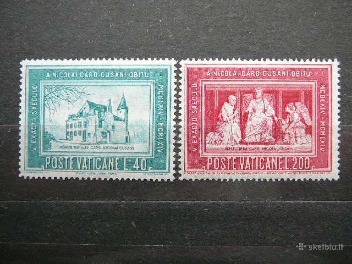Baznycios Teologas Vatikanas 1964 mnh vt646