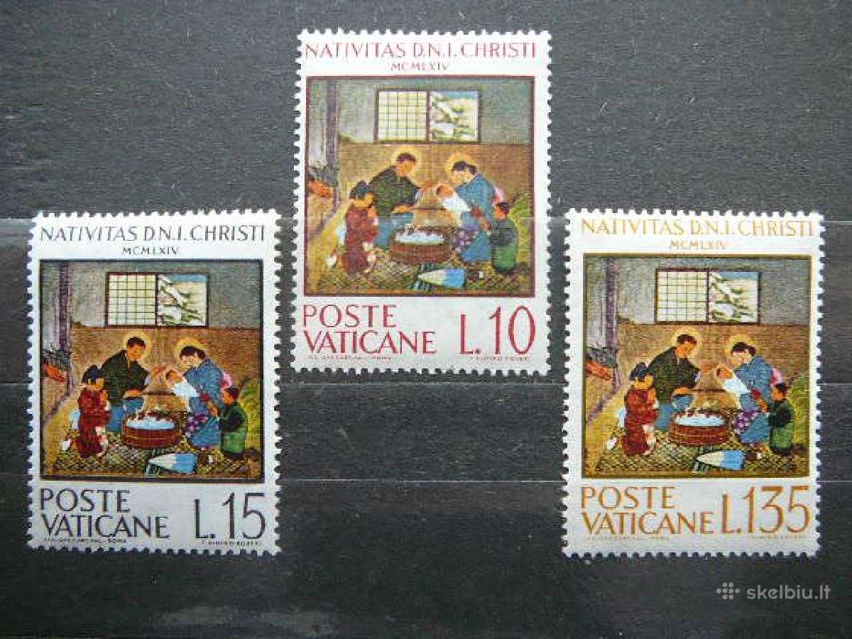 Sventos Kaledos Vatikanas 1964 mnh vt647
