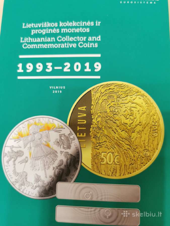2019 metų Lietuvos monetų katalogas tik 3 eurai !