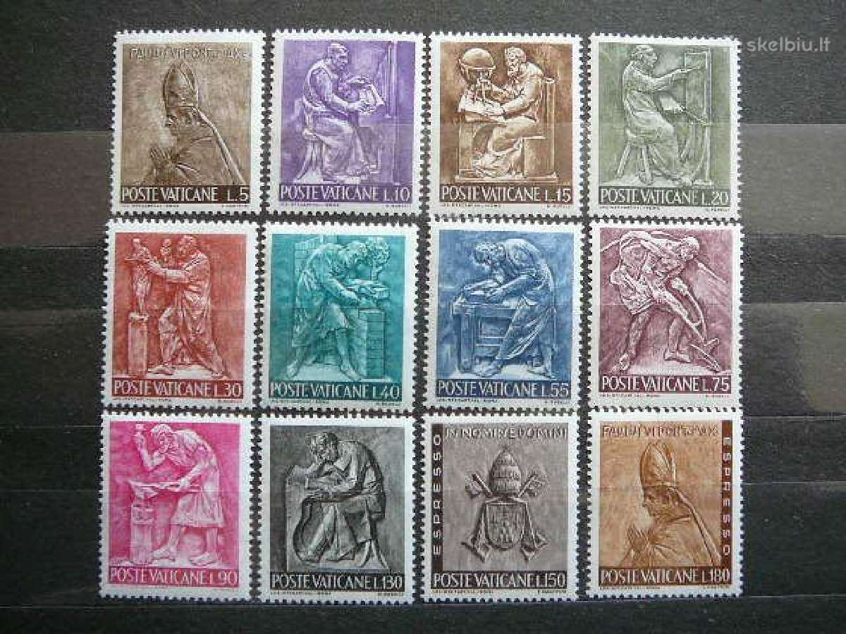 Daile Bareljefai Vatikanas svarus mnh vt661