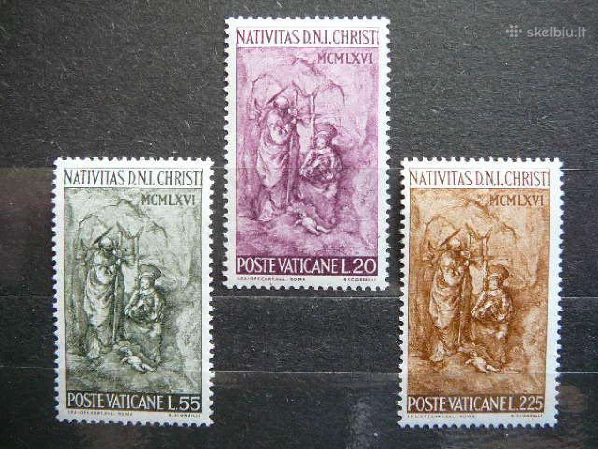 Sv. Kaledos Vatikanas svarus mnh vt664
