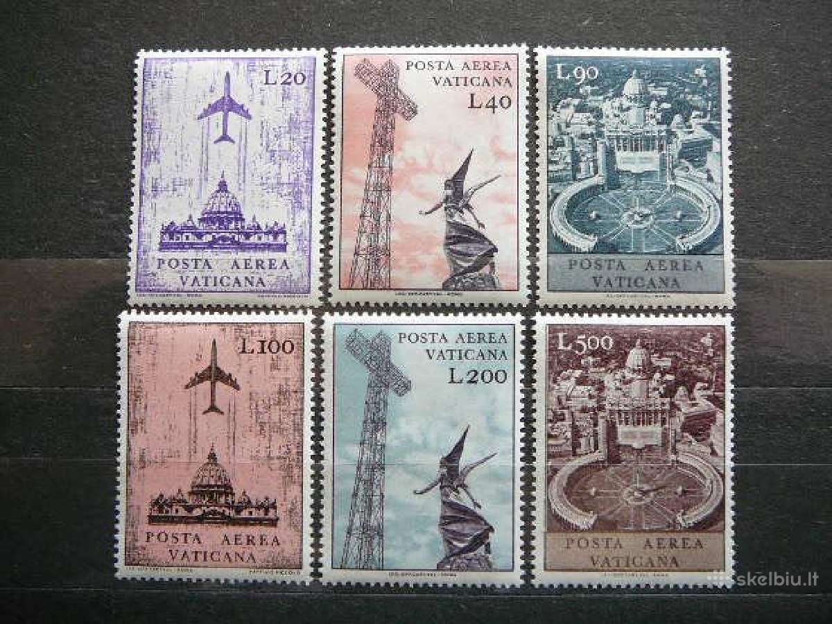Baznycios Lektuvai Vatikanas svarus mnh vt671