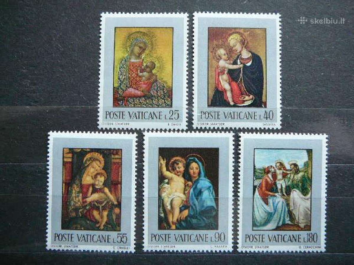 Daile Madonos Vatikanas 1971 mnh vt712