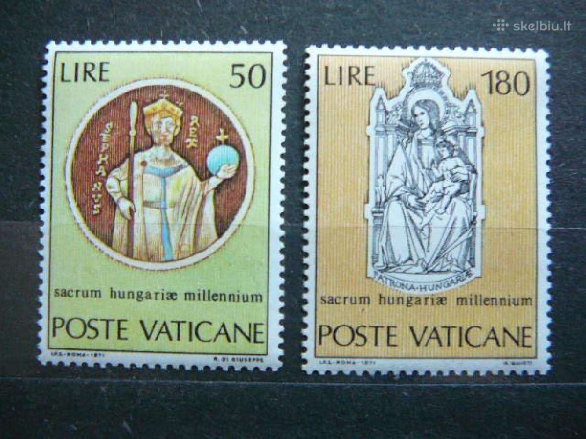 Vengrijos Karalius Vatikanas 1971 mnh vt715