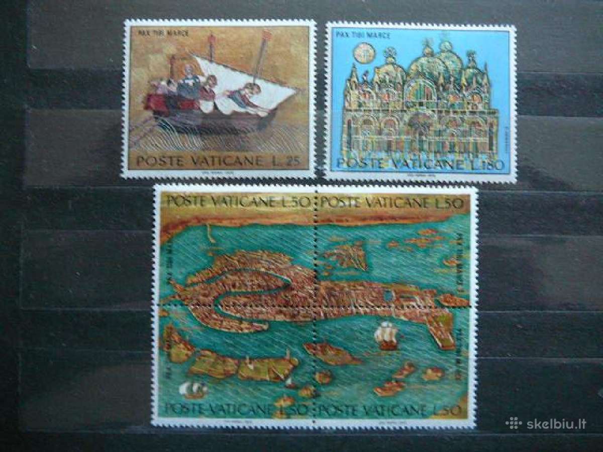 Venecija Vatikanas 1972 mnh vt722