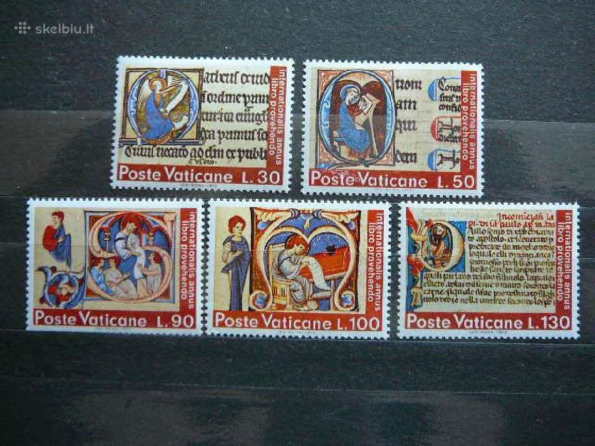 Sventos knygos Vatikanas 1972 mnh vt723