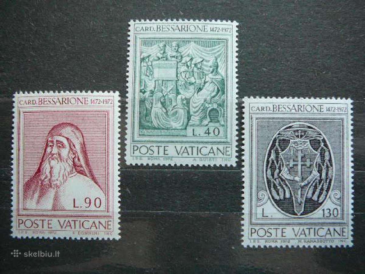 Kardinolas Vatikanas 1972 mnh vt724