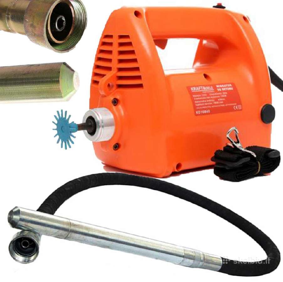 Betono vibratorius kraftdele
