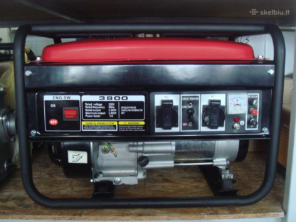 Generatoriai Generatorius 12v 220v 380v - nuotraukos Nr. 14