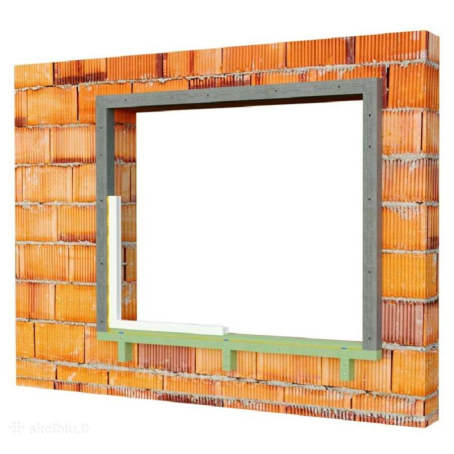 Profiliai langams montuoti, termoprofiliai - nuotraukos Nr. 7