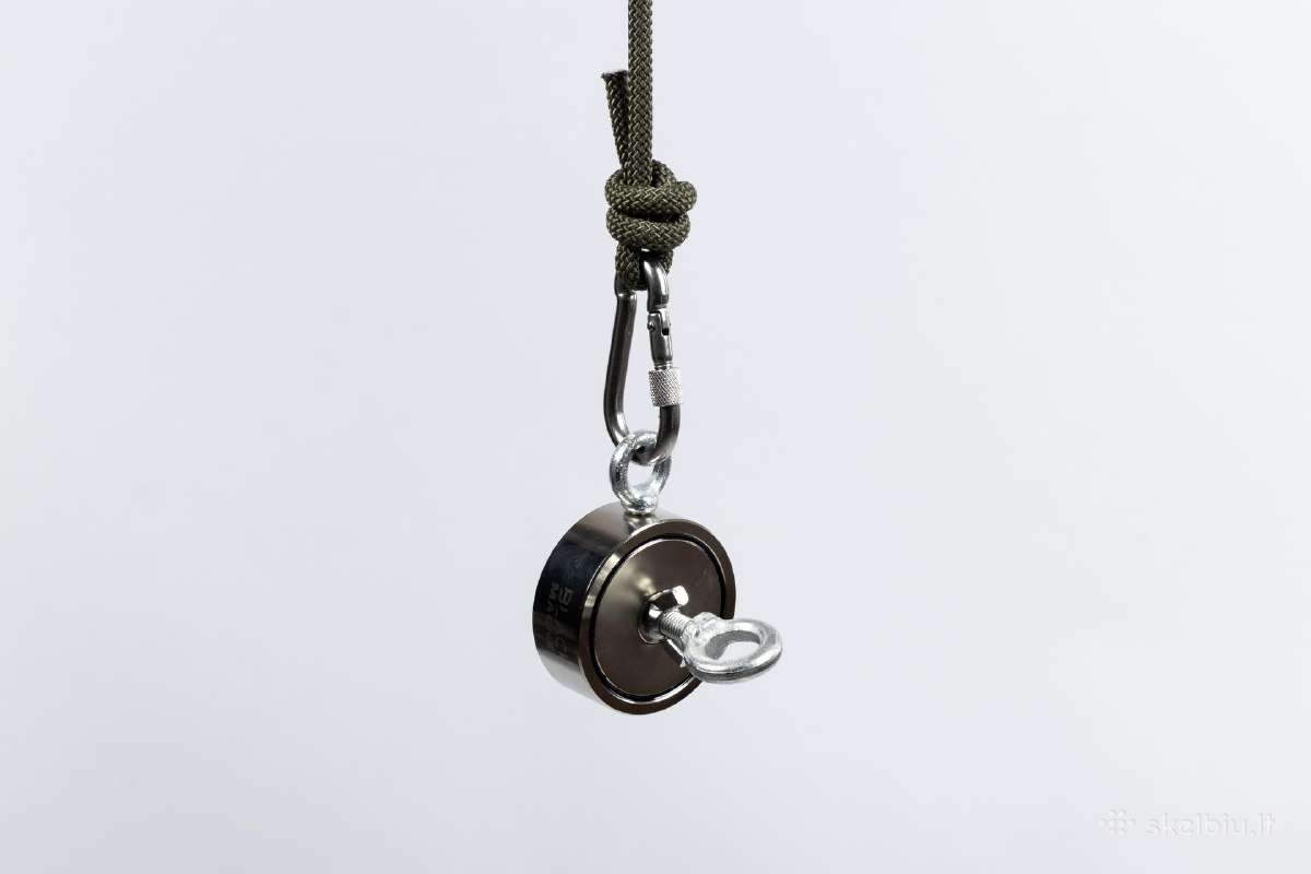 8 mm virvė paieškos magnetui Black Magnet - nuotraukos Nr. 6