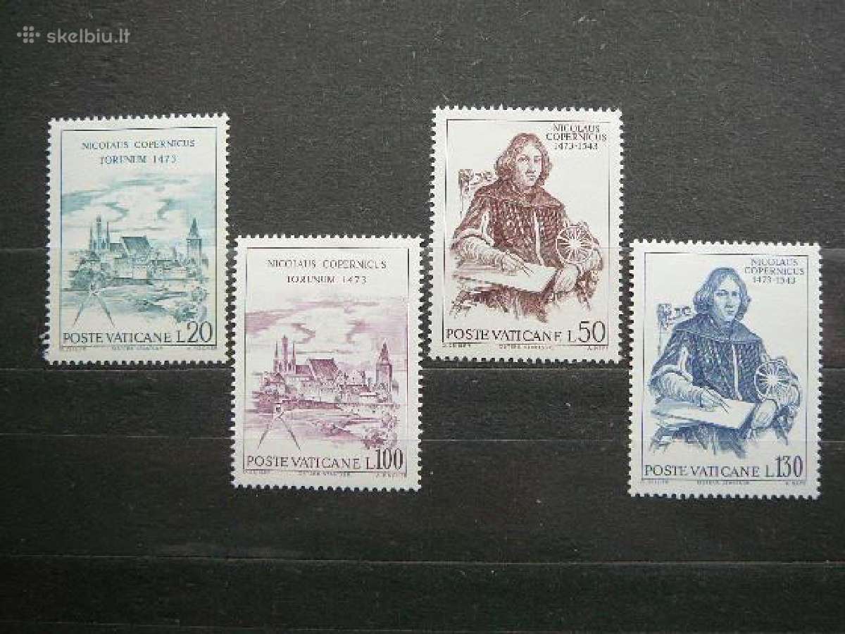 N. Kopernikas Astronomas Vatikanas 1973 mnh vt733