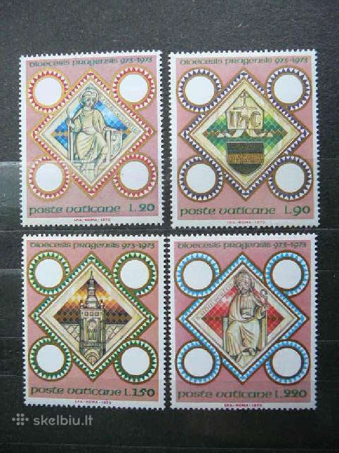 Pragoje Vatikanas 1973 mnh vt734