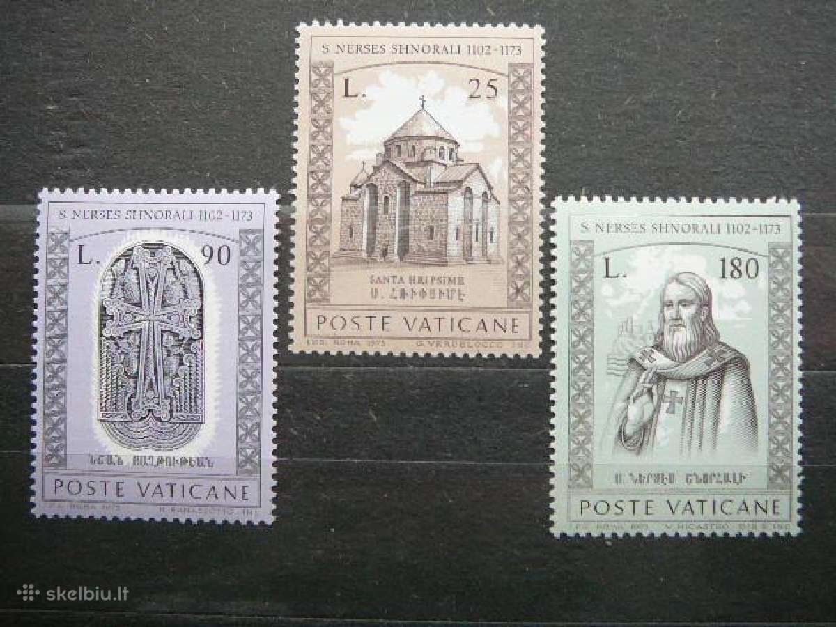 Armenijos patriarchas Vatikanas 1973 mnh vt735