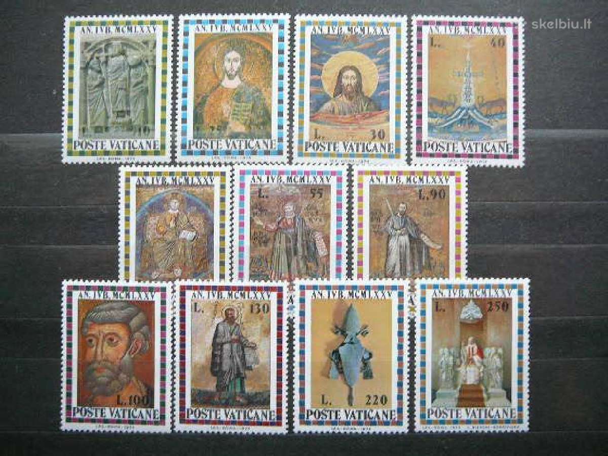 Sventieji Popieziai Vatikanas 1974 mnh vt746