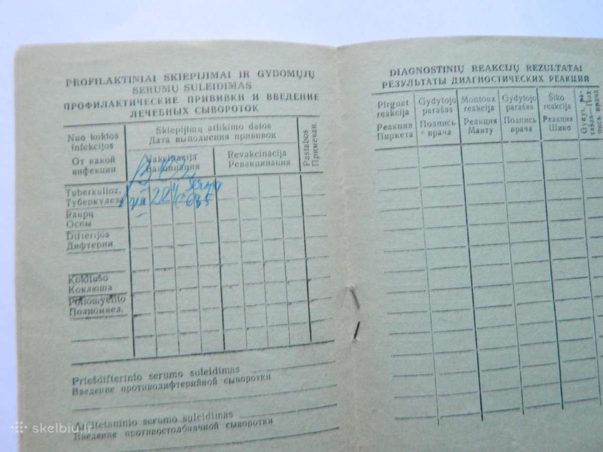 Vaiko vystymosi pasas 1967 m. - nuotraukos Nr. 5