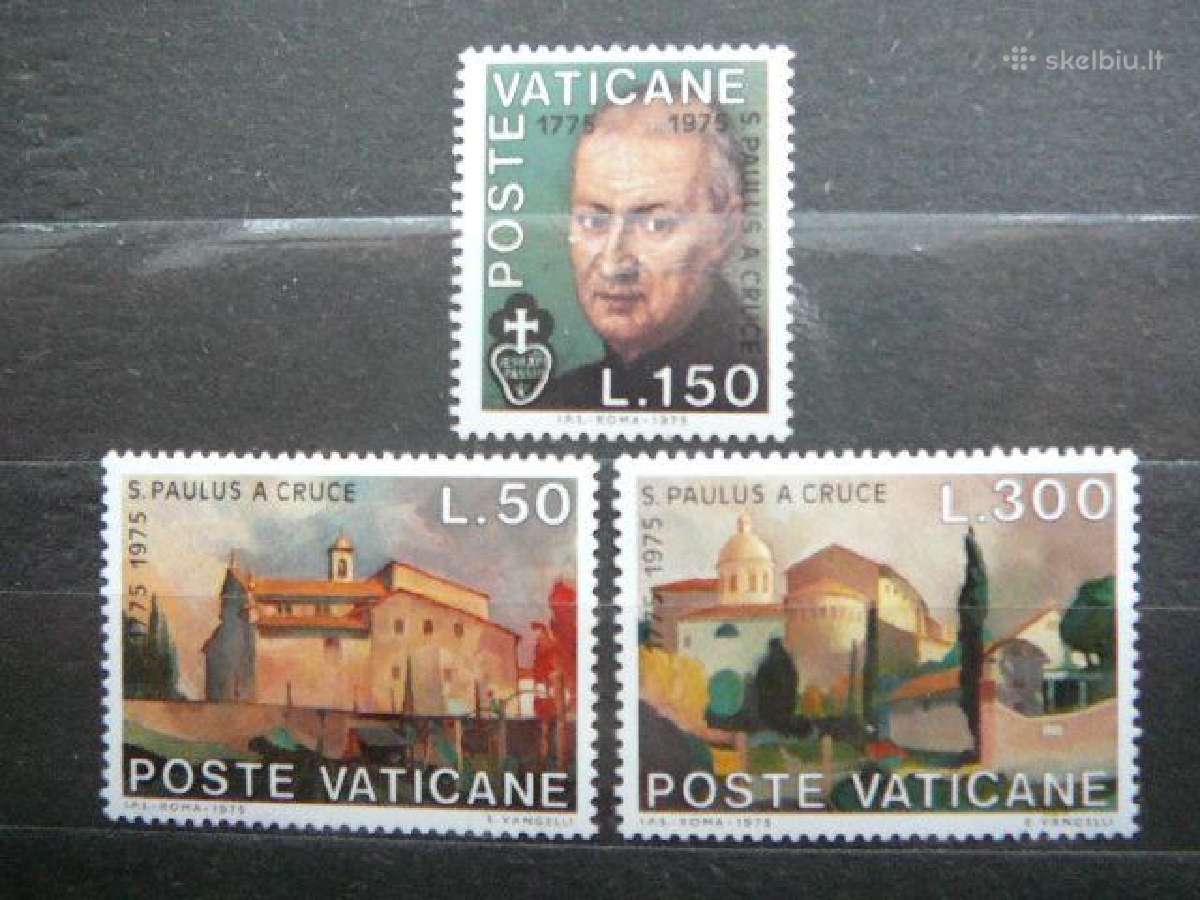 Sventasis Architektura Vatikanas 1975 mnh vt672s