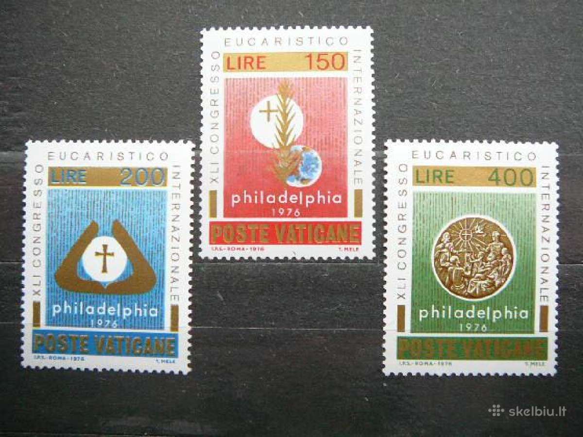 Zeme Medalis Vatikanas 1976 mnh vt763