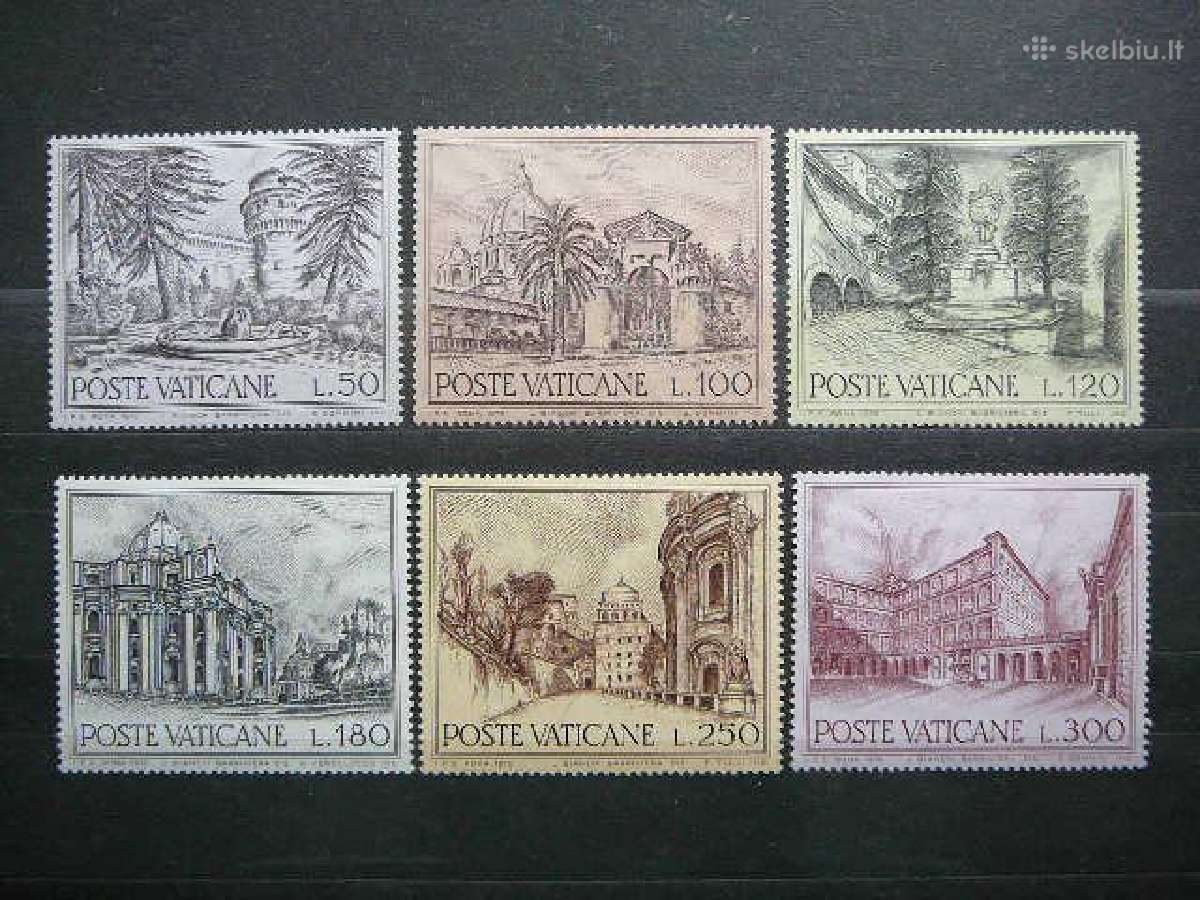 Architektura Vatikanas 1976 mnh vt765