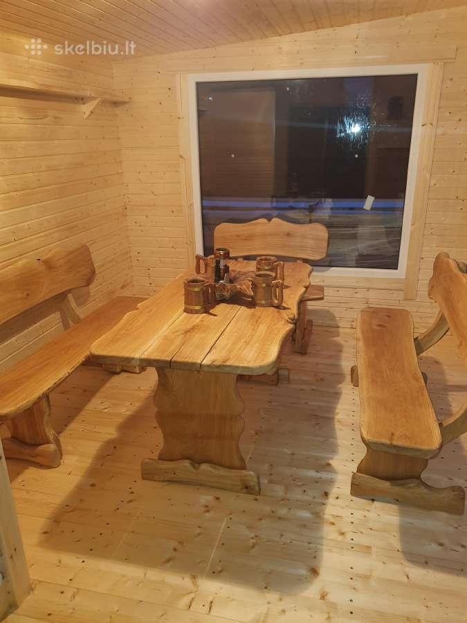 Pirtys medinės pavėsinės ,sodo namelis sandėliukas - nuotraukos Nr. 10