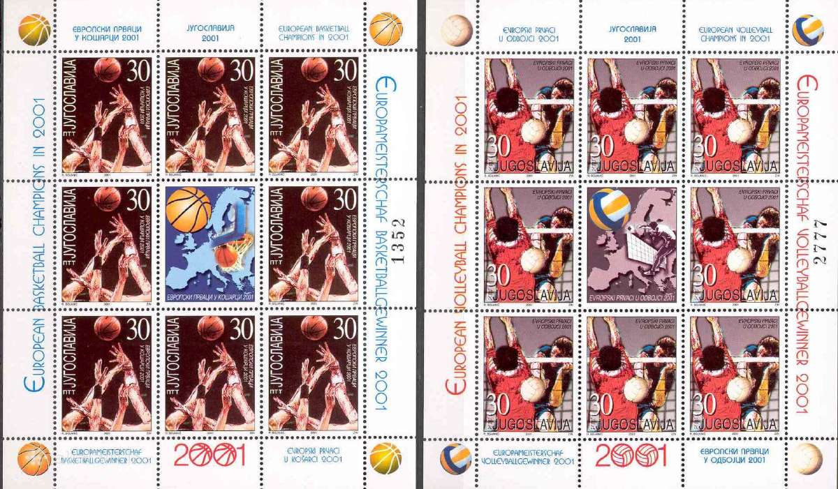 Jugoslavija 2001. Sportas.